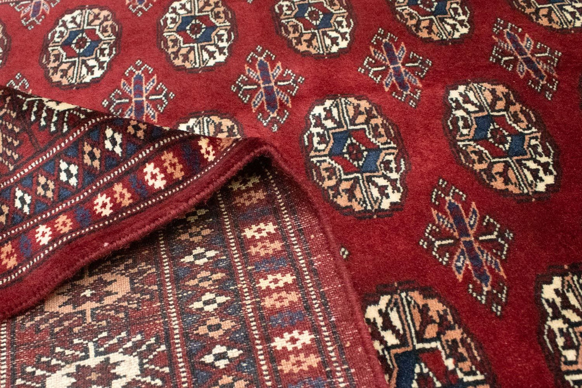 Afgański dywan - Bukhara - 178 x 122 cm - czerwony