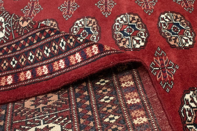 Afgański dywan - Bukhara - 238 x 200 cm - czerwony