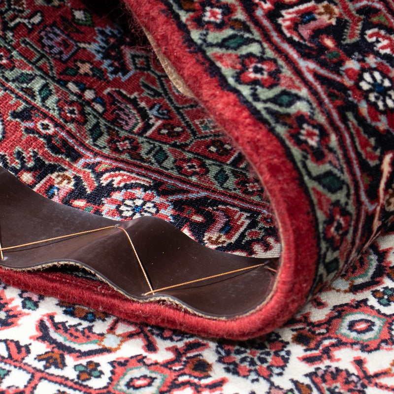 Biegacz Dywan perski - Bijar - 196 x 75 cm - ciemnoniebieski