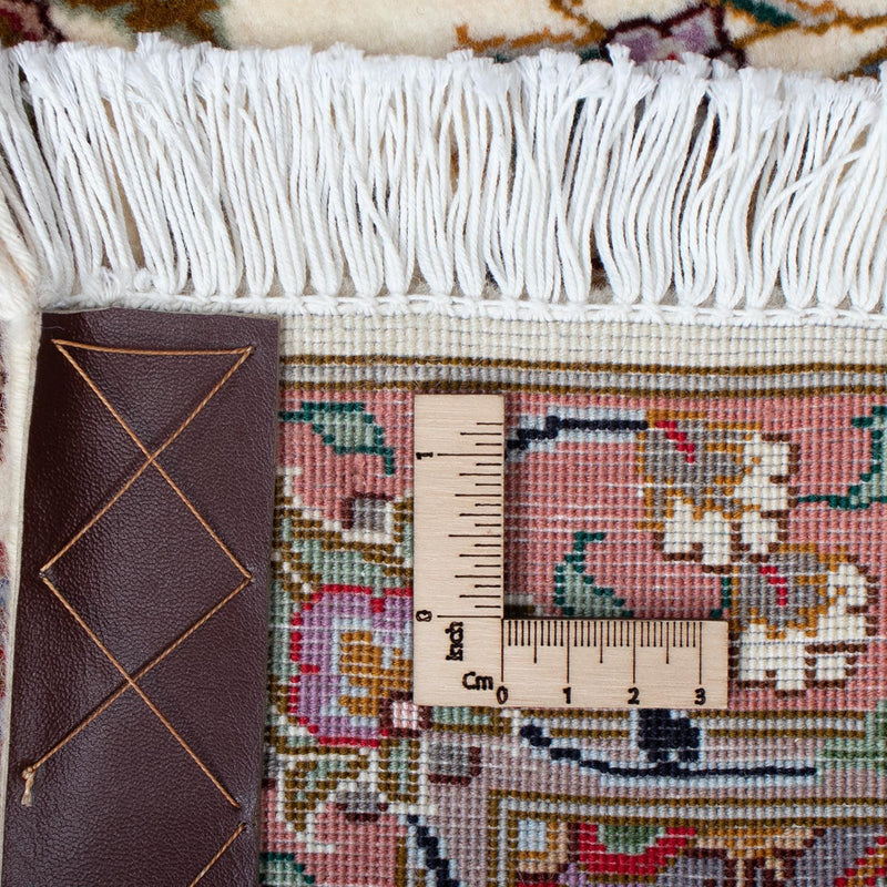 Dywan perski - Tabriz - Królewski - 90 x 60 cm - beżowy