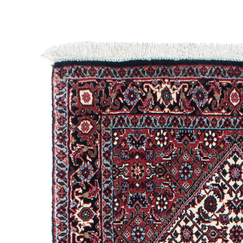 Biegacz Dywan perski - Bijar - 203 x 70 cm - ciemnoniebieski