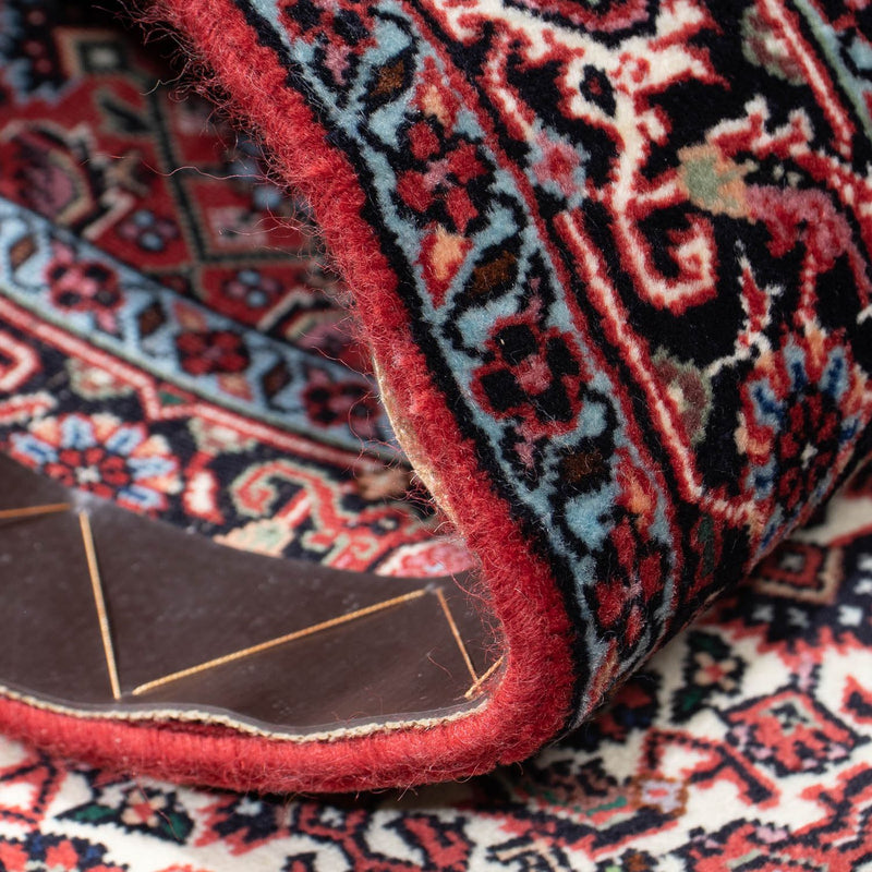 Biegacz Dywan perski - Bijar - 205 x 73 cm - czerwony