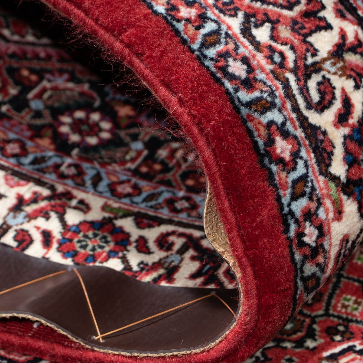 Biegacz Dywan perski - Bijar - 213 x 75 cm - ciemnoniebieski