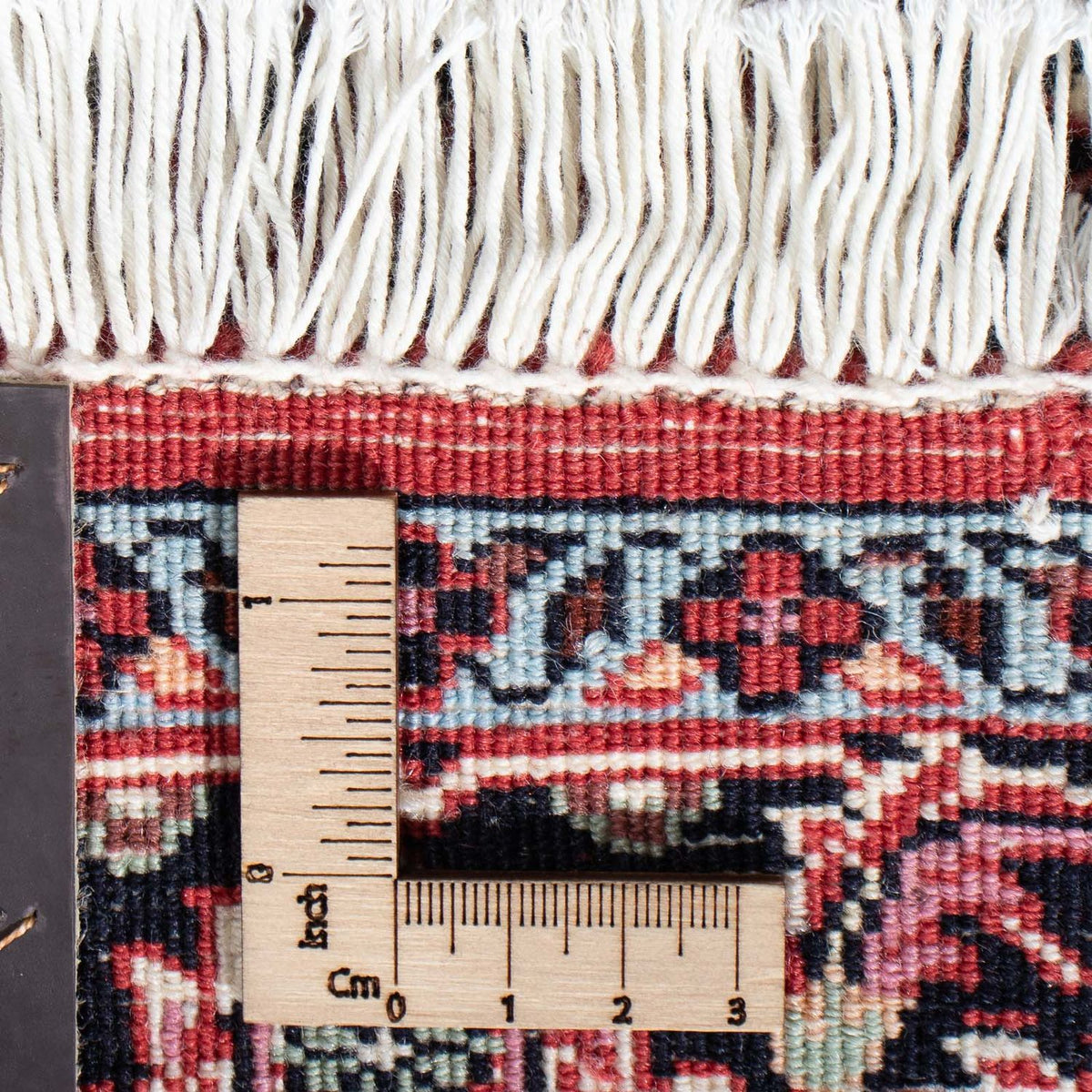 Biegacz Dywan perski - Bijar - 193 x 76 cm - czerwony