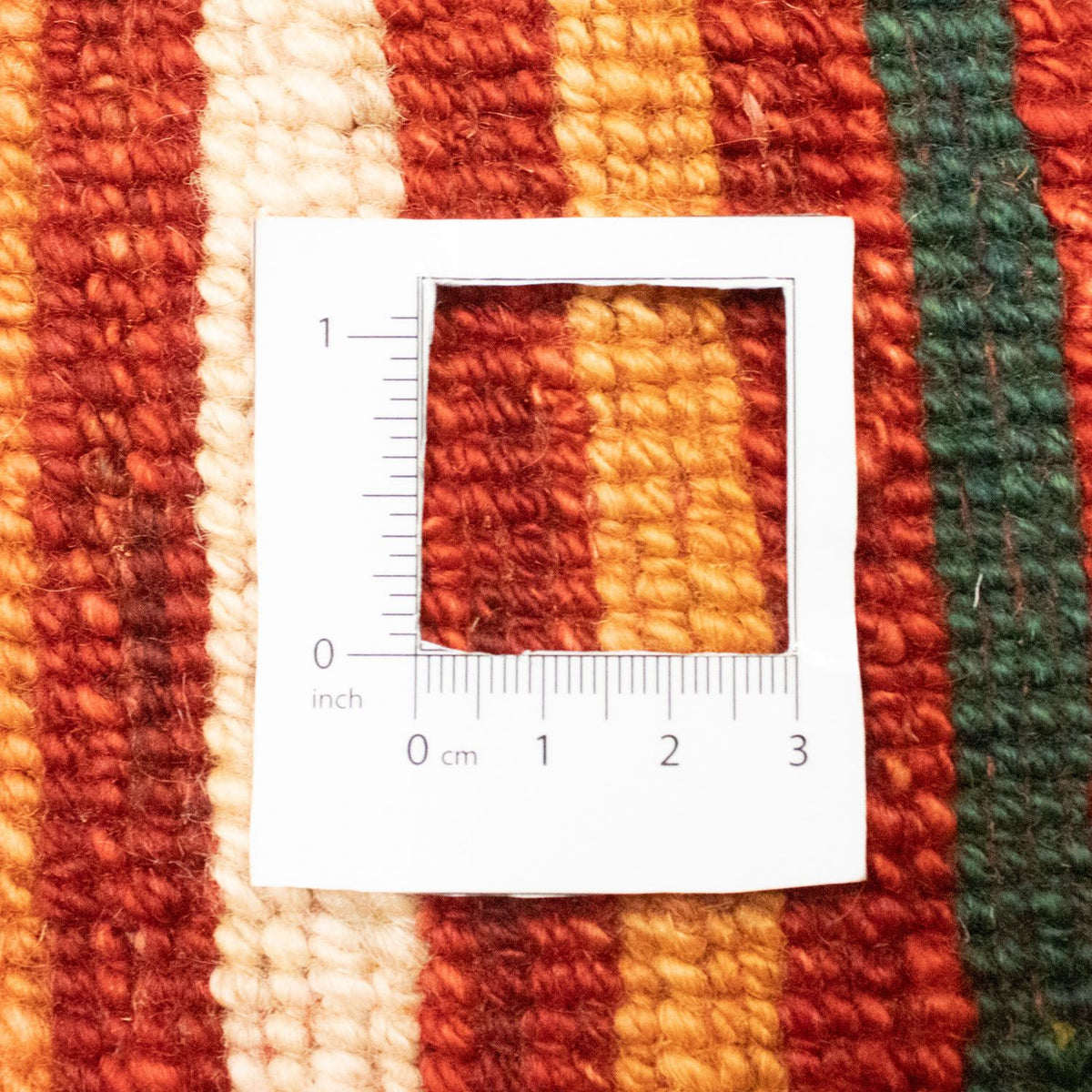 Dywan Gabbeh - perski - 181 x 120 cm - czerwony