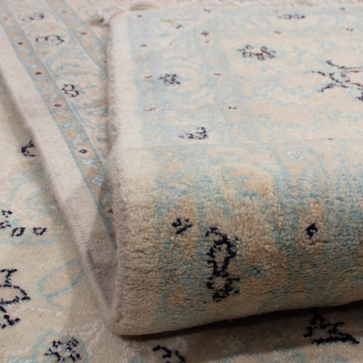 Dywan perski - Nain - 350 x 248 cm - jasnobrązowy