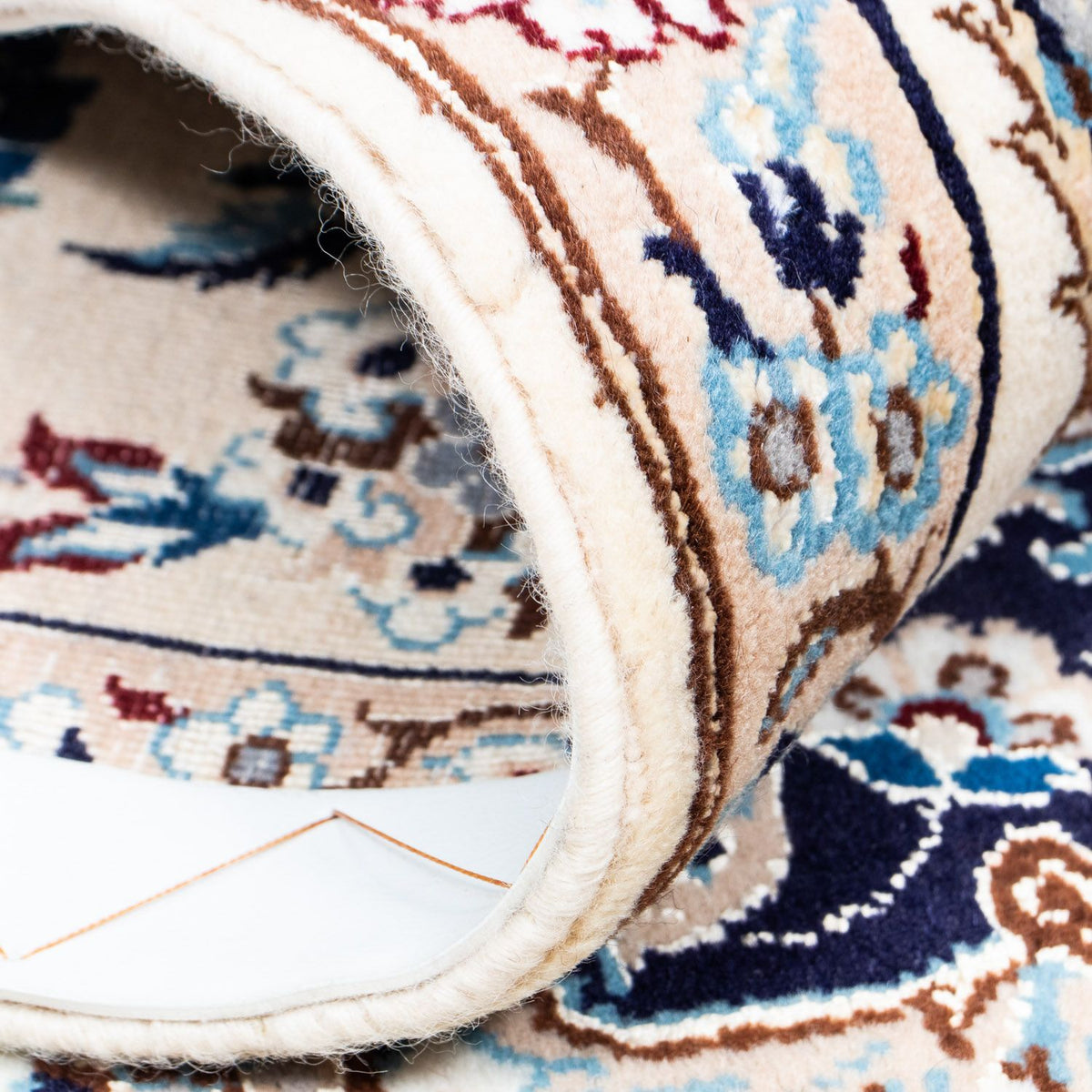 Dywan perski - Nain - Królewski - 295 x 194 cm - beżowy