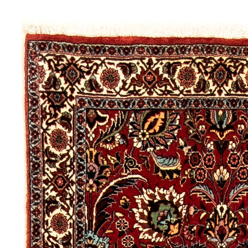 Biegacz Dywan perski - Bijar - 298 x 83 cm - ciemna czerwień