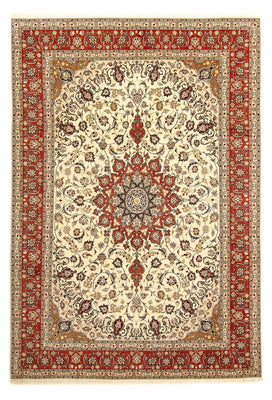 Dywan perski - Tabriz - Królewski - 349 x 252 cm - beżowy