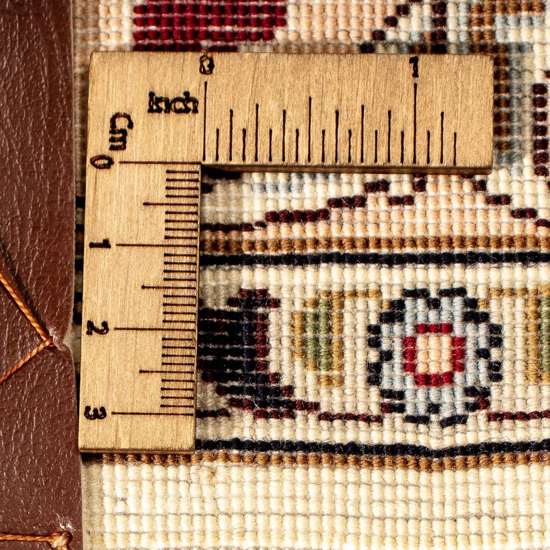 Dywan perski - Tabriz - Królewski - 349 x 252 cm - beżowy