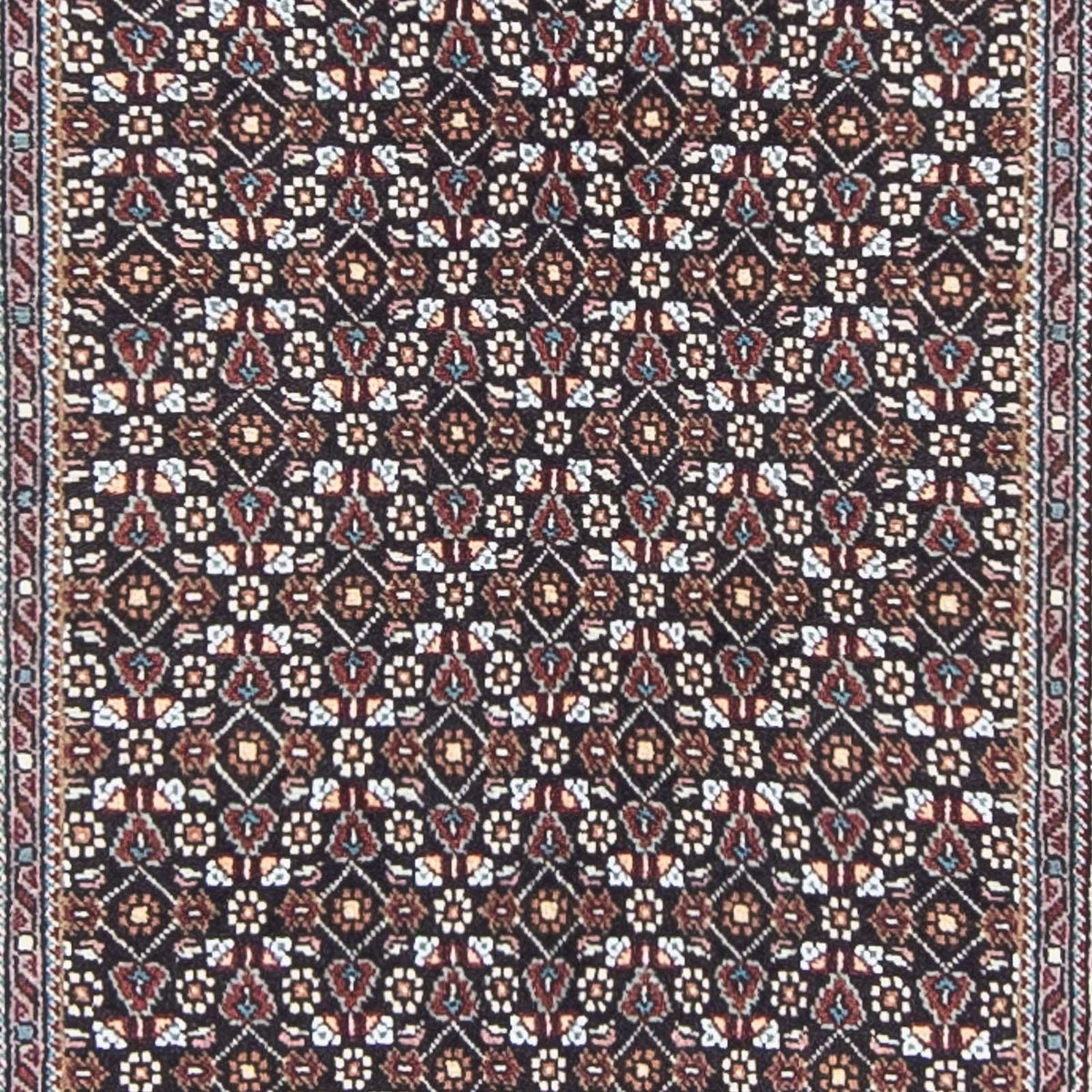 Biegacz Dywan perski - Tabriz - 391 x 70 cm - szary