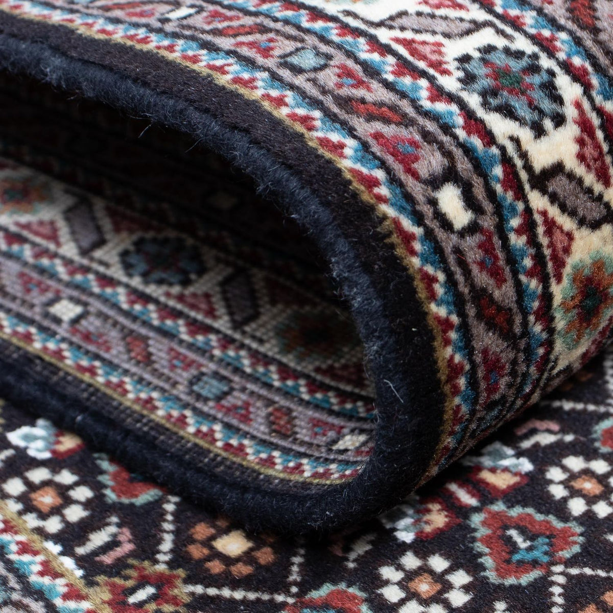 Biegacz Dywan perski - Tabriz - 391 x 70 cm - szary