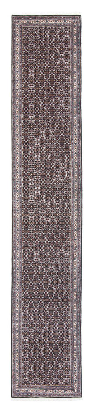 Biegacz Dywan perski - Tabriz - 391 x 68 cm - szary