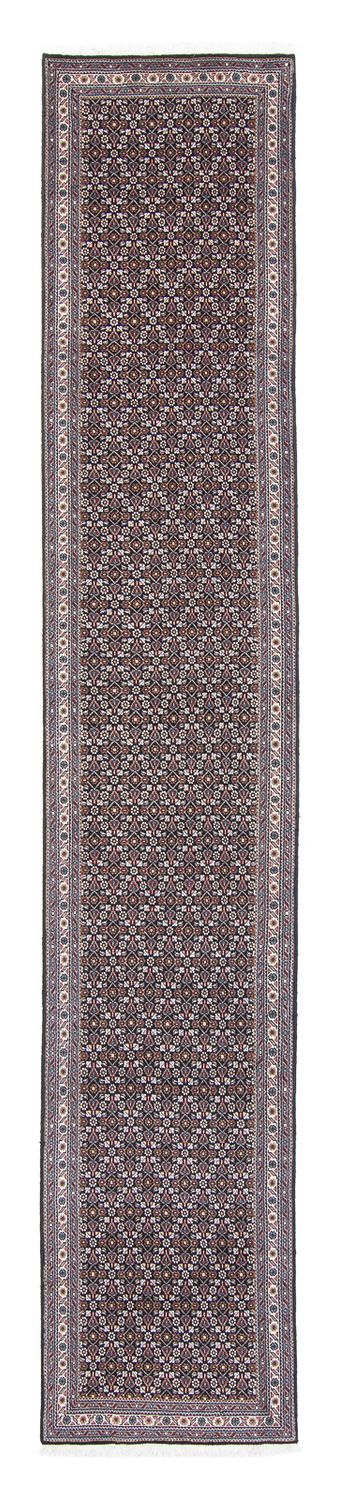 Biegacz Dywan perski - Tabriz - 391 x 68 cm - szary