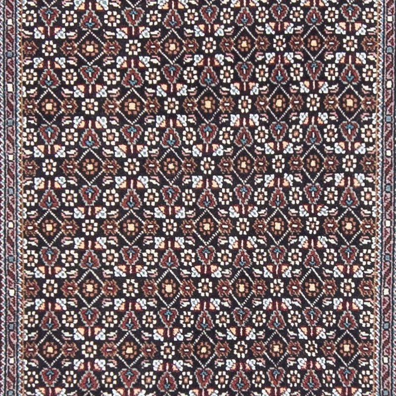 Biegacz Dywan perski - Tabriz - 391 x 68 cm - szary