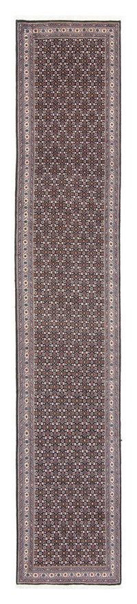 Biegacz Dywan perski - Tabriz - 392 x 67 cm - szary