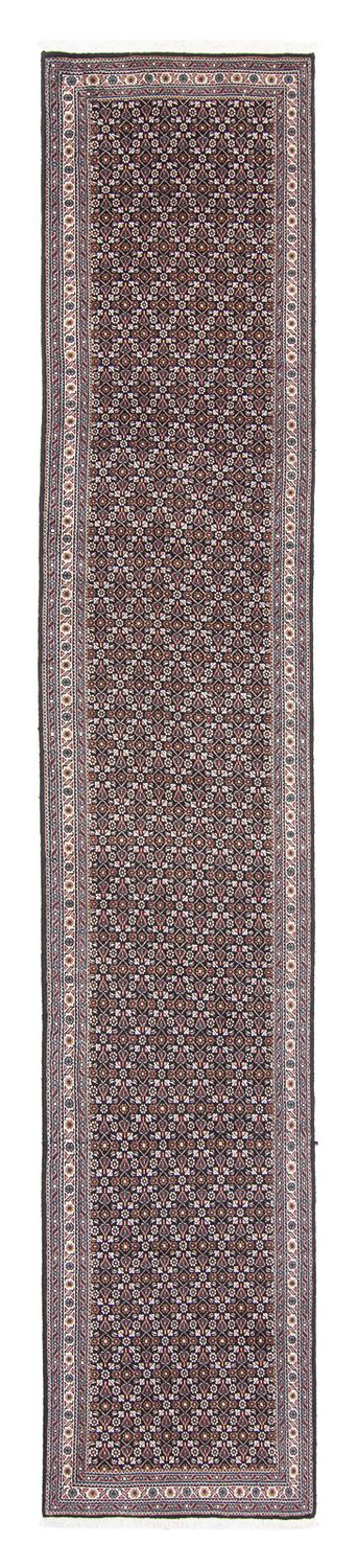 Biegacz Dywan perski - Tabriz - 392 x 67 cm - szary