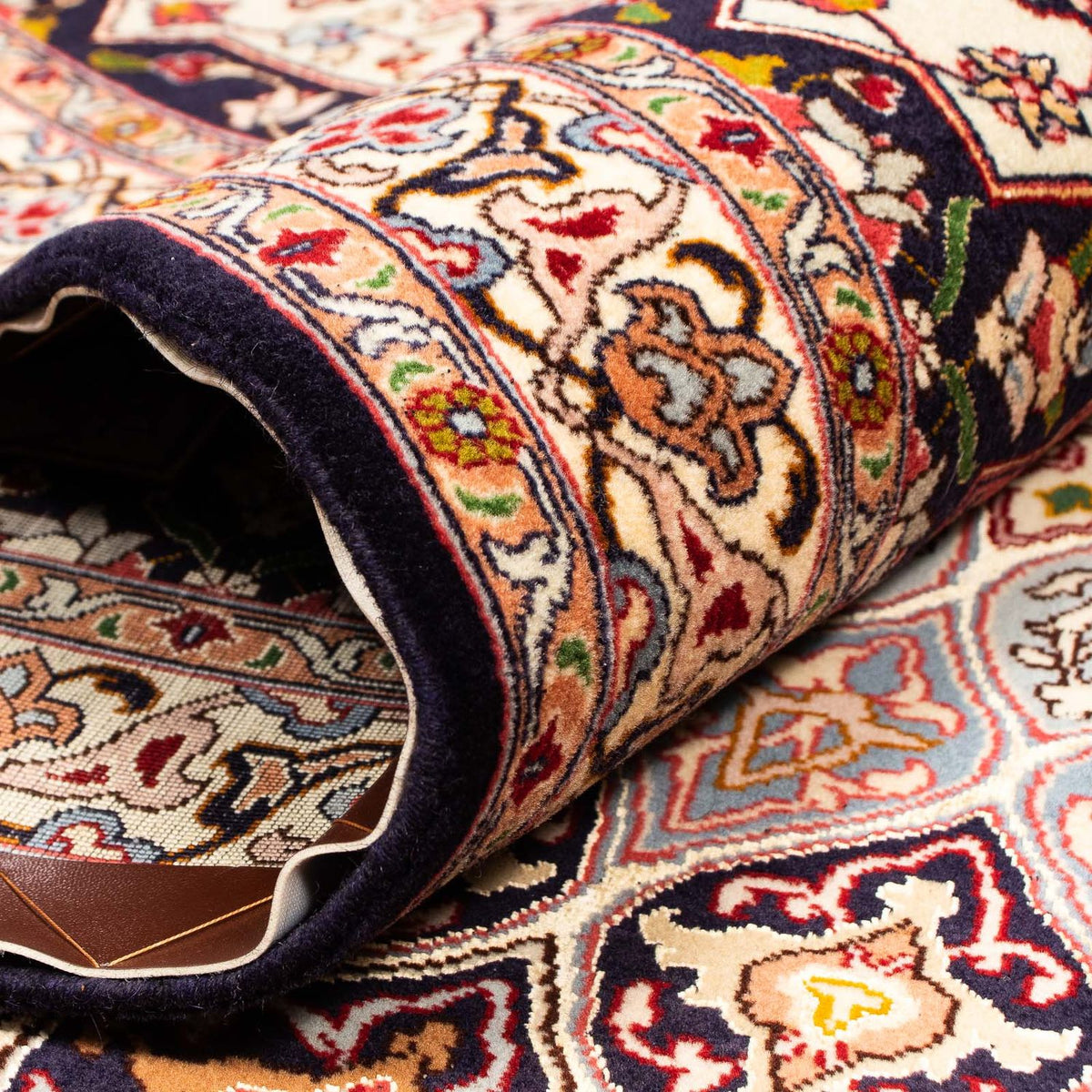 Dywan perski - Tabriz - Królewski - 400 x 301 cm - wielokolorowy