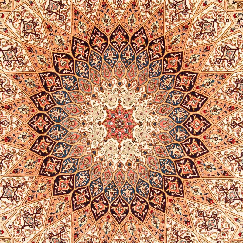 Dywan perski - Tabriz - Królewski - 302 x 202 cm - wielokolorowy