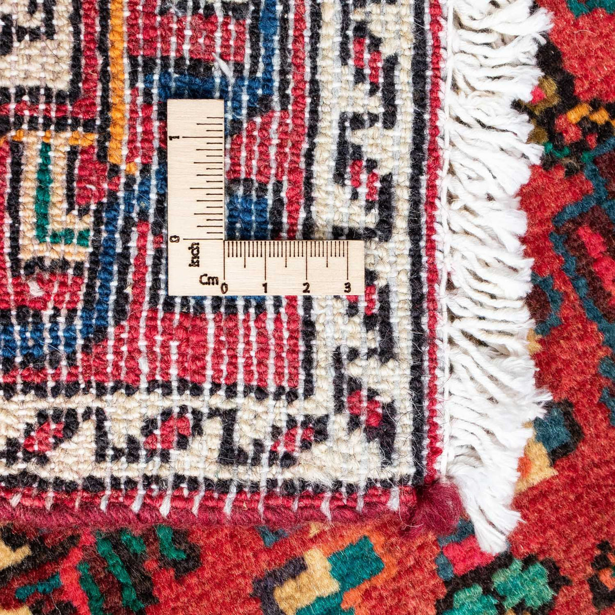 Perski dywan - Nomadyczny - 125 x 88 cm - czerwony