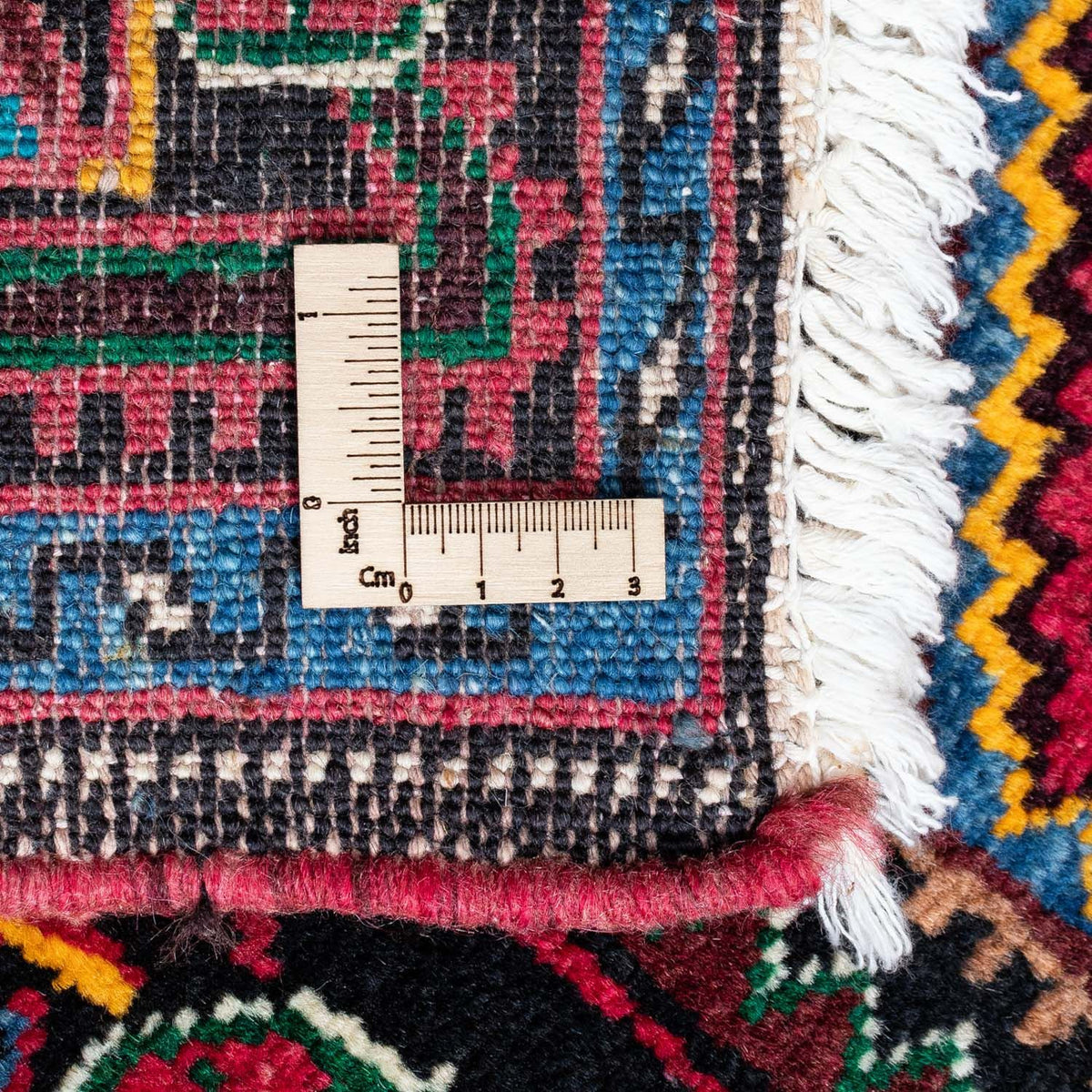 Perski dywan - Nomadyczny - 122 x 83 cm - ciemnoniebieski