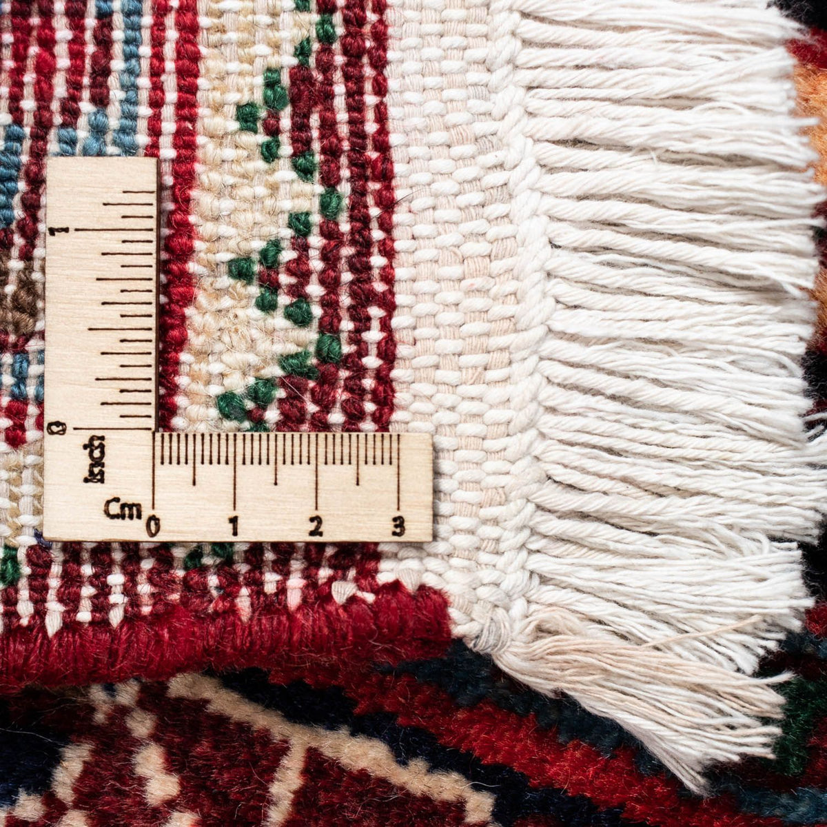 Perski dywan - Nomadyczny - 126 x 91 cm - ciemnoniebieski