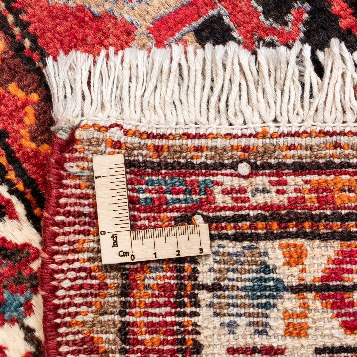 Perski dywan - Nomadyczny - 145 x 89 cm - jasna czerwień