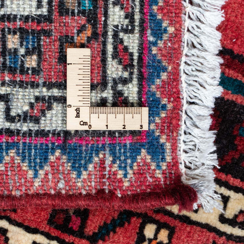 Perski dywan - Nomadyczny - 128 x 88 cm - czerwony