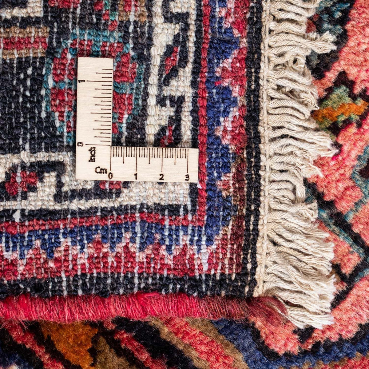 Perski dywan - Nomadyczny - 124 x 82 cm - jasna czerwień