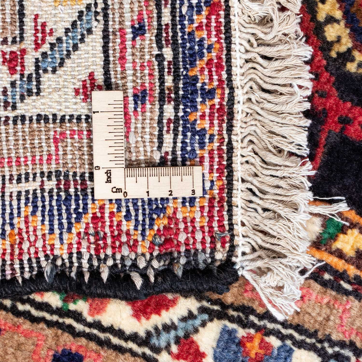 Perski dywan - Nomadyczny - 127 x 81 cm - ciemnoniebieski