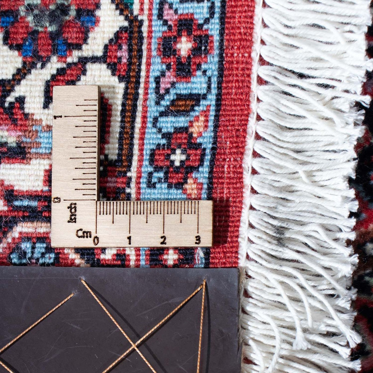 Biegacz Dywan perski - Bijar - 279 x 73 cm - jasna czerwień