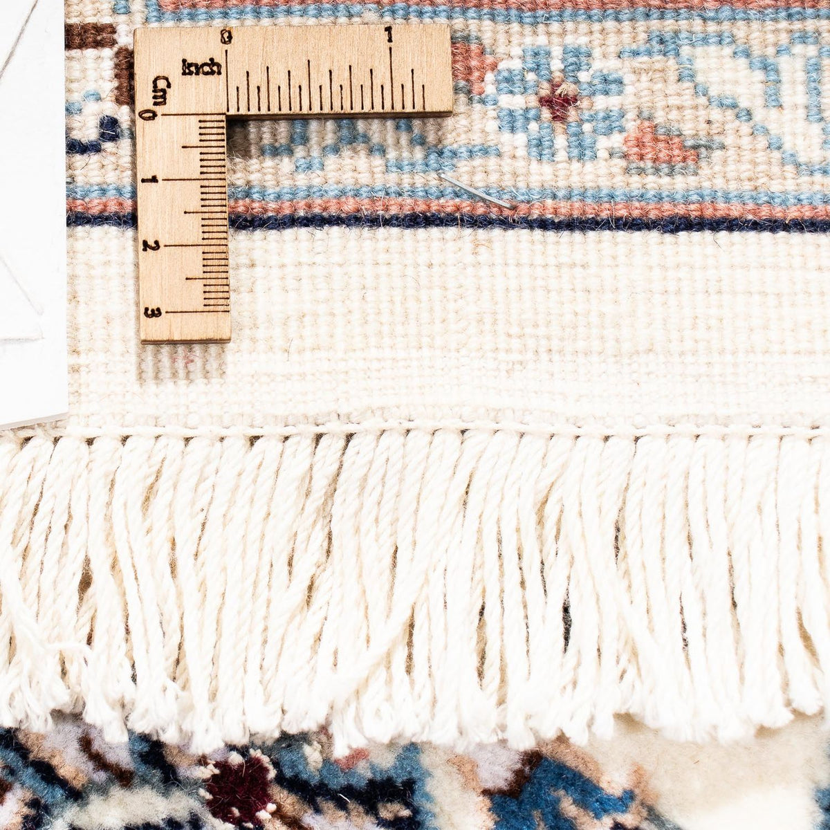 Dywan perski - Nain - Królewski - 203 x 138 cm - beżowy