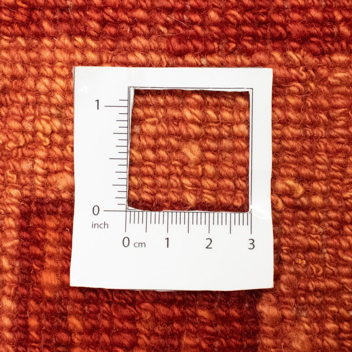 Dywan Gabbeh - perski - 224 x 173 cm - czerwony