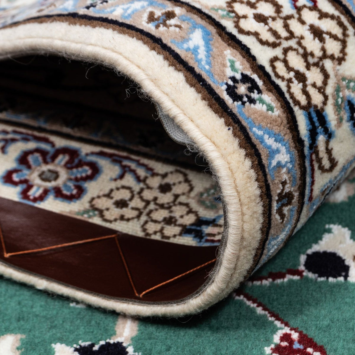 Dywan perski - Ghom - 352 x 241 cm - czarny