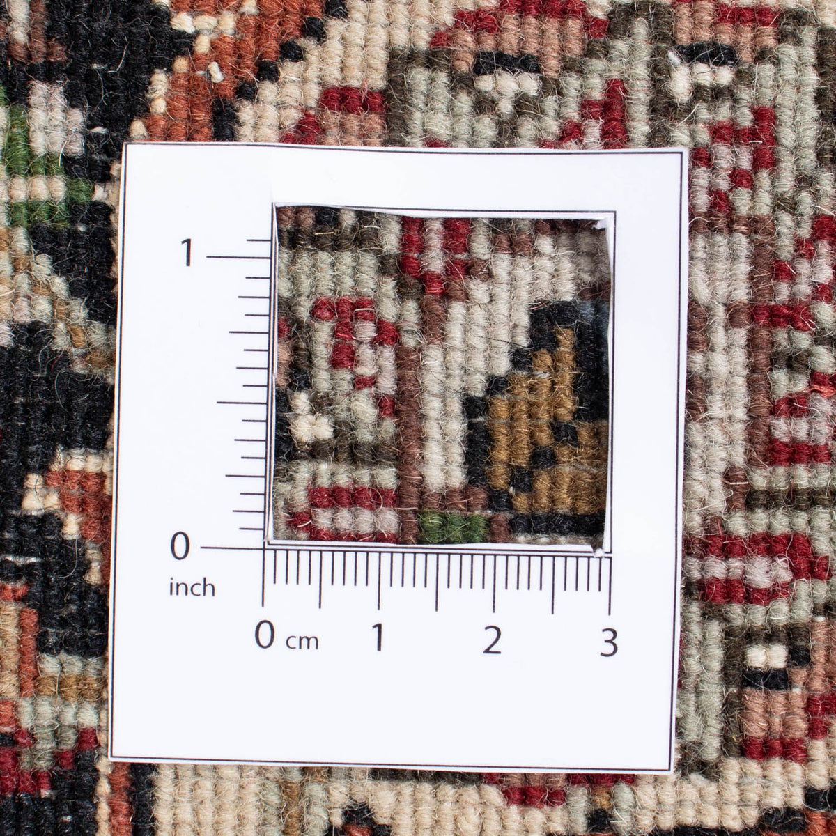 Dywan perski - Tabriz - 253 x 246 cm - ciemnoniebieski