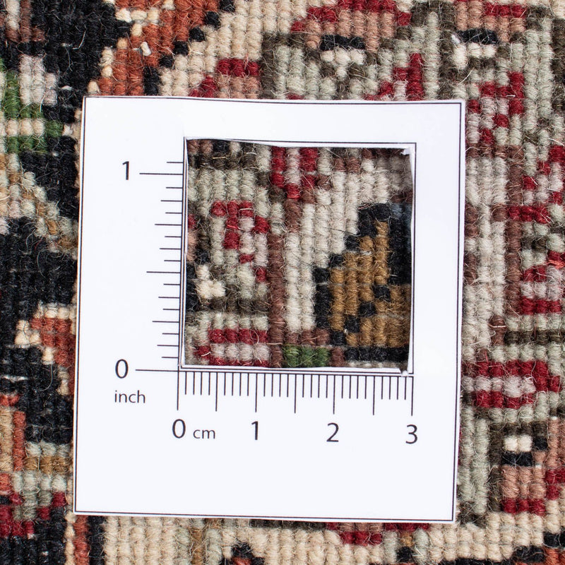 Dywan perski - Tabriz - 253 x 246 cm - ciemnoniebieski