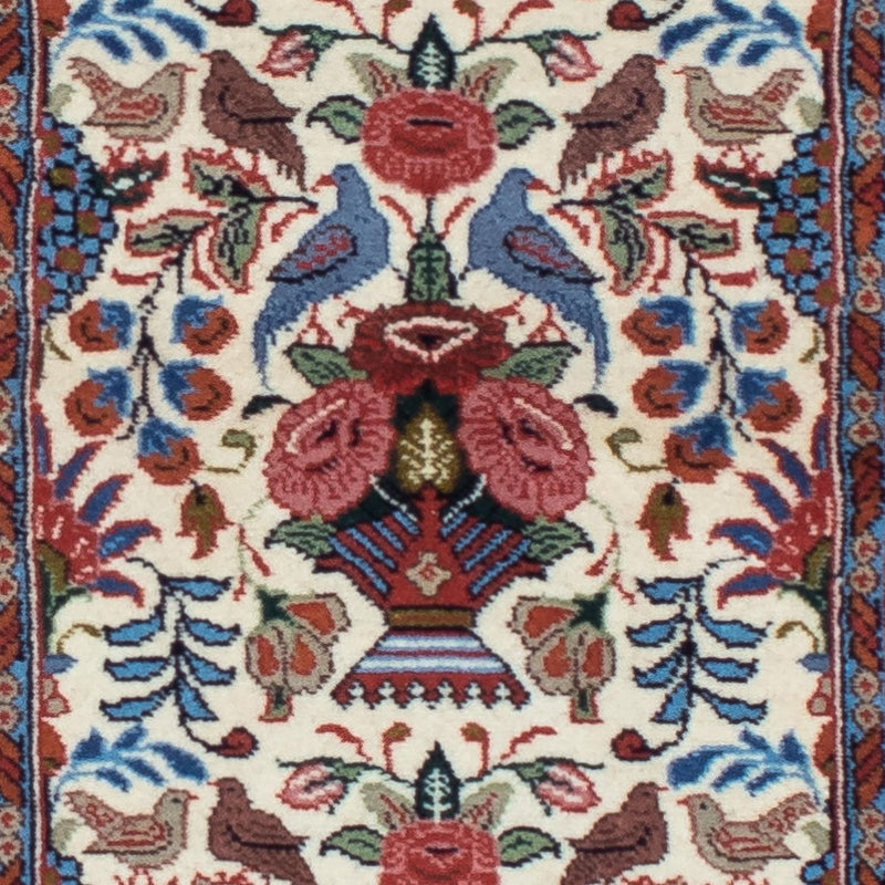 Biegacz Dywan perski - Ghom - 160 x 49 cm - beżowy