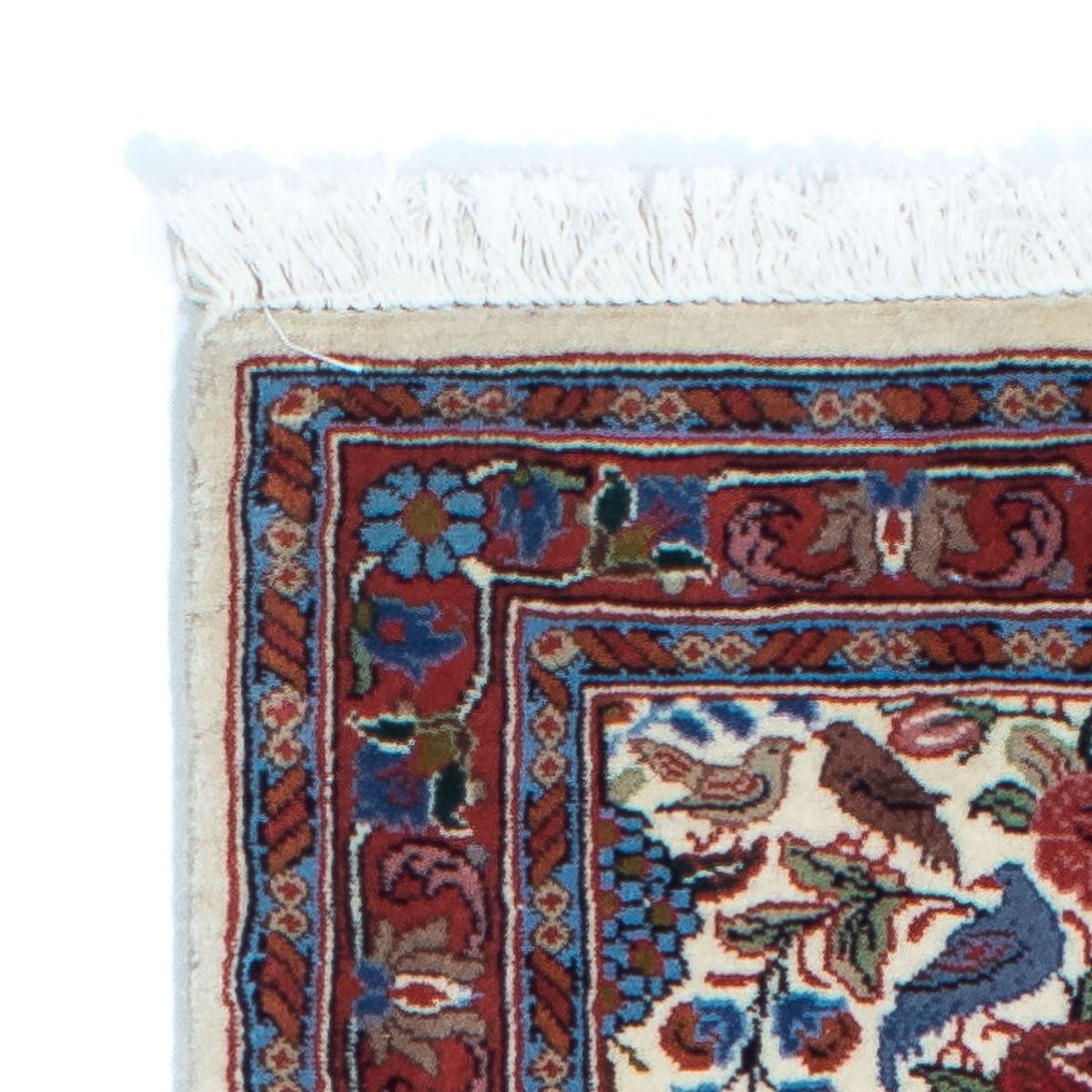 Biegacz Dywan perski - Ghom - 160 x 49 cm - beżowy