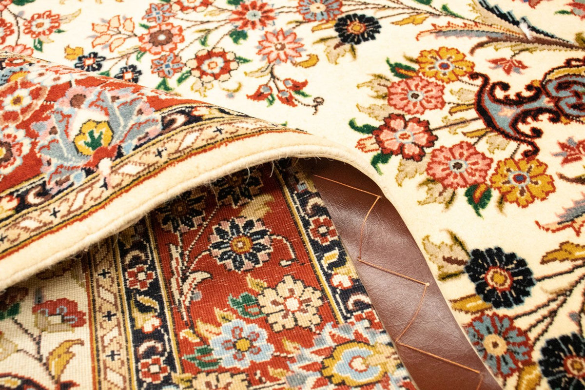 Dywan perski - Ghom - 164 x 105 cm - beżowy