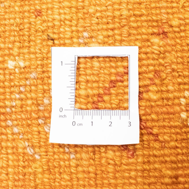 Dywan Gabbeh - perski - 224 x 177 cm - złoto