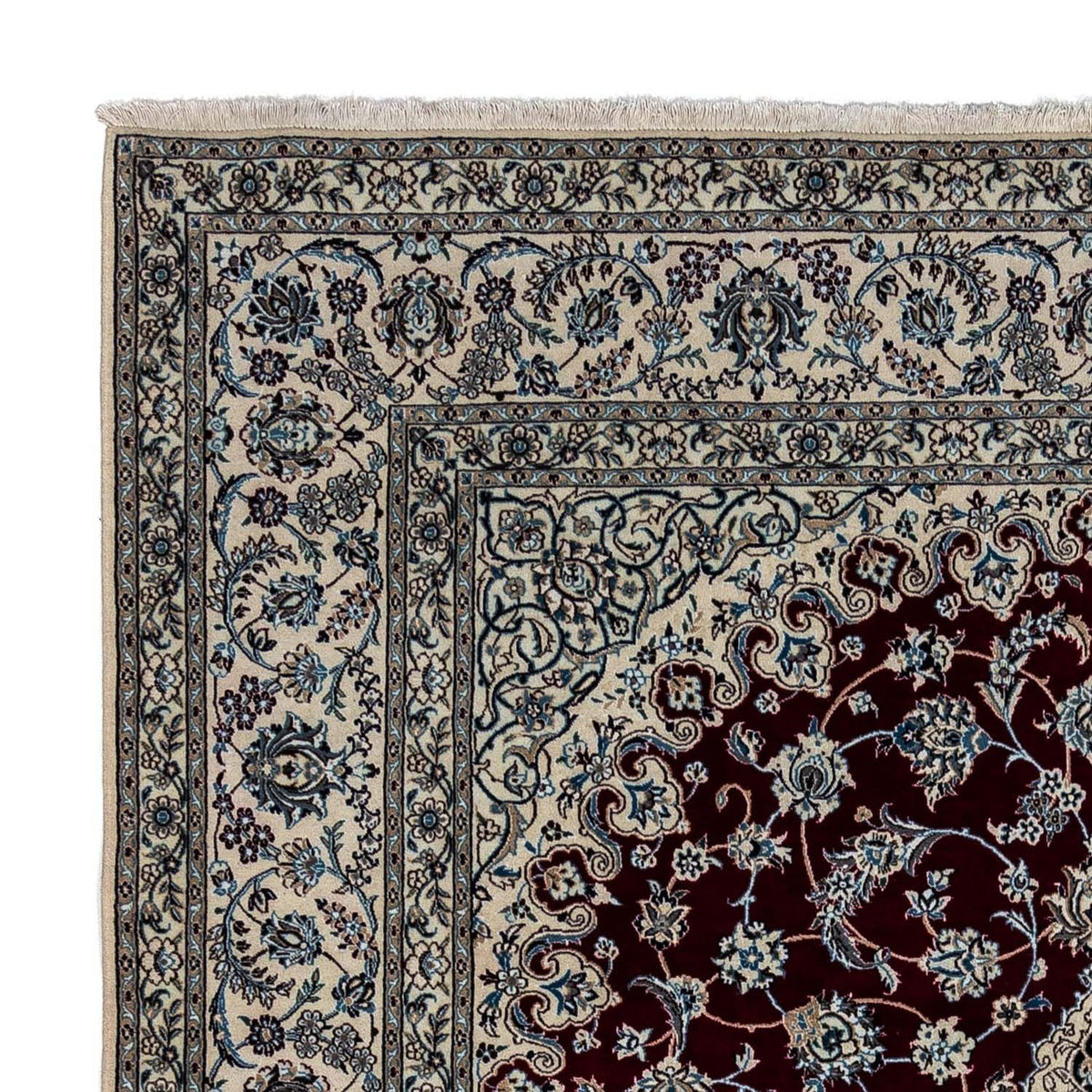 Dywan perski - Nain - Królewski - 358 x 255 cm - czarny