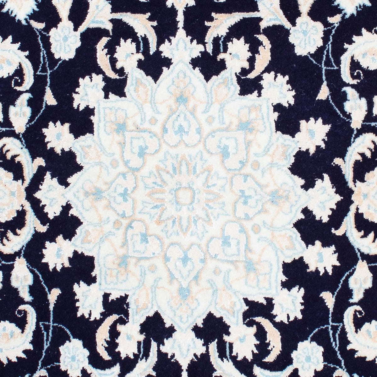 Dywan perski - Nain - Królewski - 204 x 123 cm - beżowy