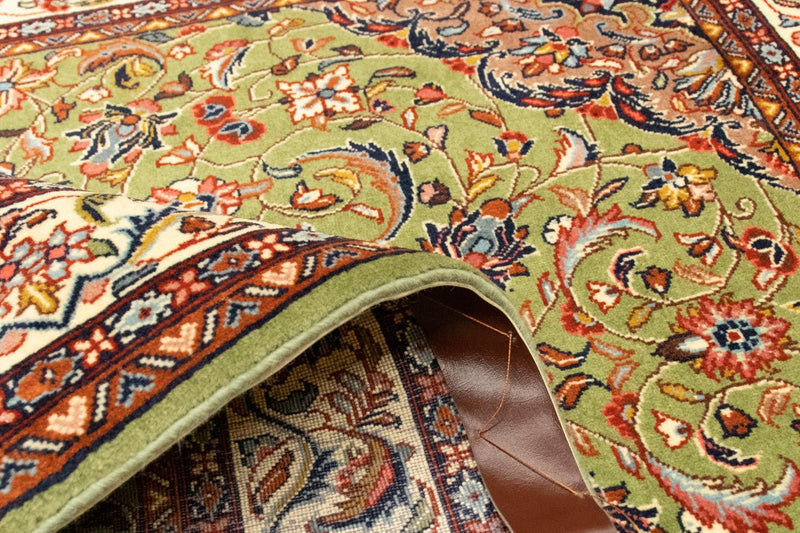 Dywan perski - Klasyczny - 153 x 104 cm - zielona