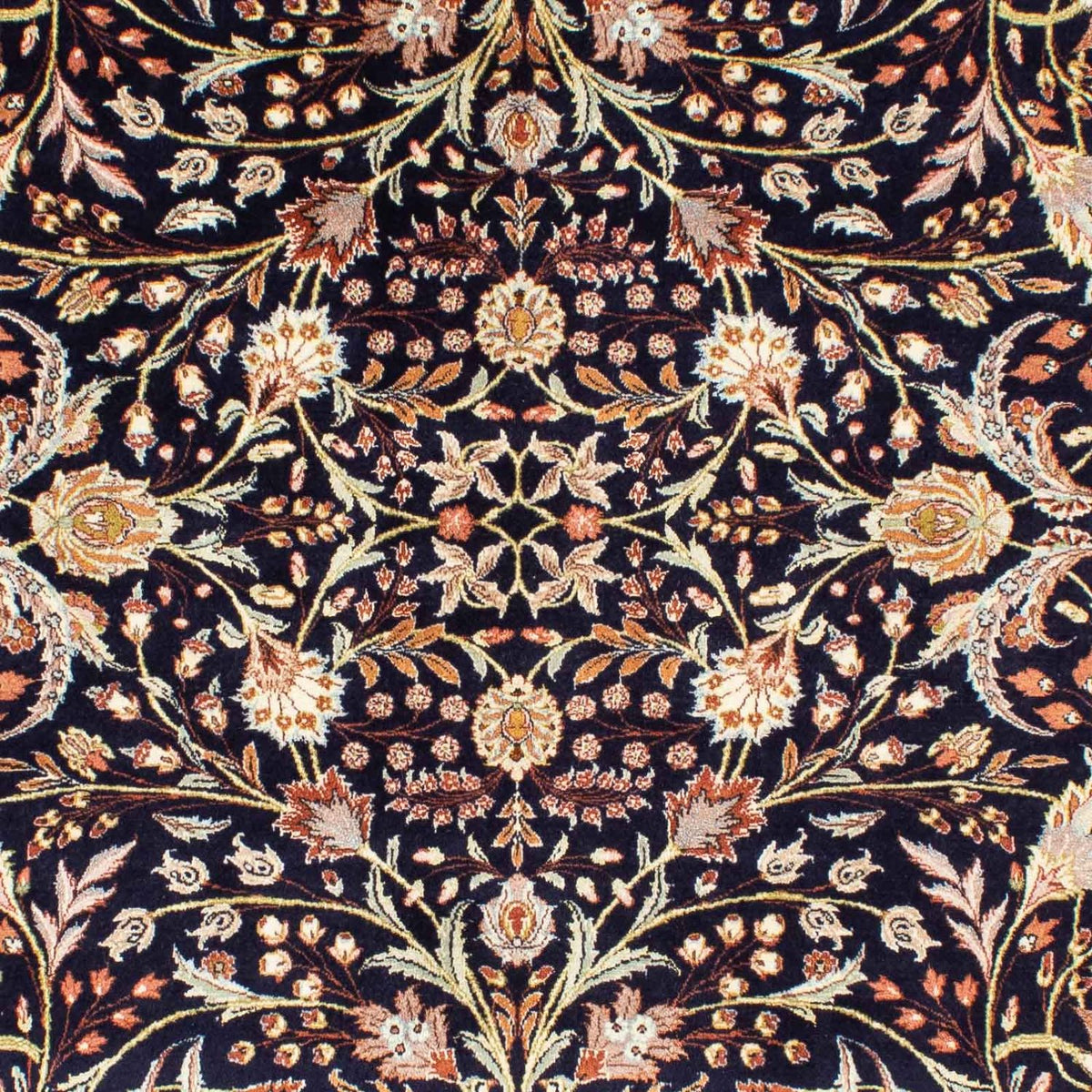 Perski dywan - Nomadyczny - 225 x 175 cm - ciemnoniebieski