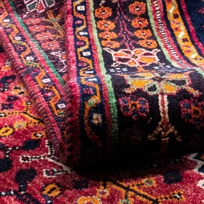 Perski dywan - Nomadyczny - 268 x 157 cm - ciemna czerwień