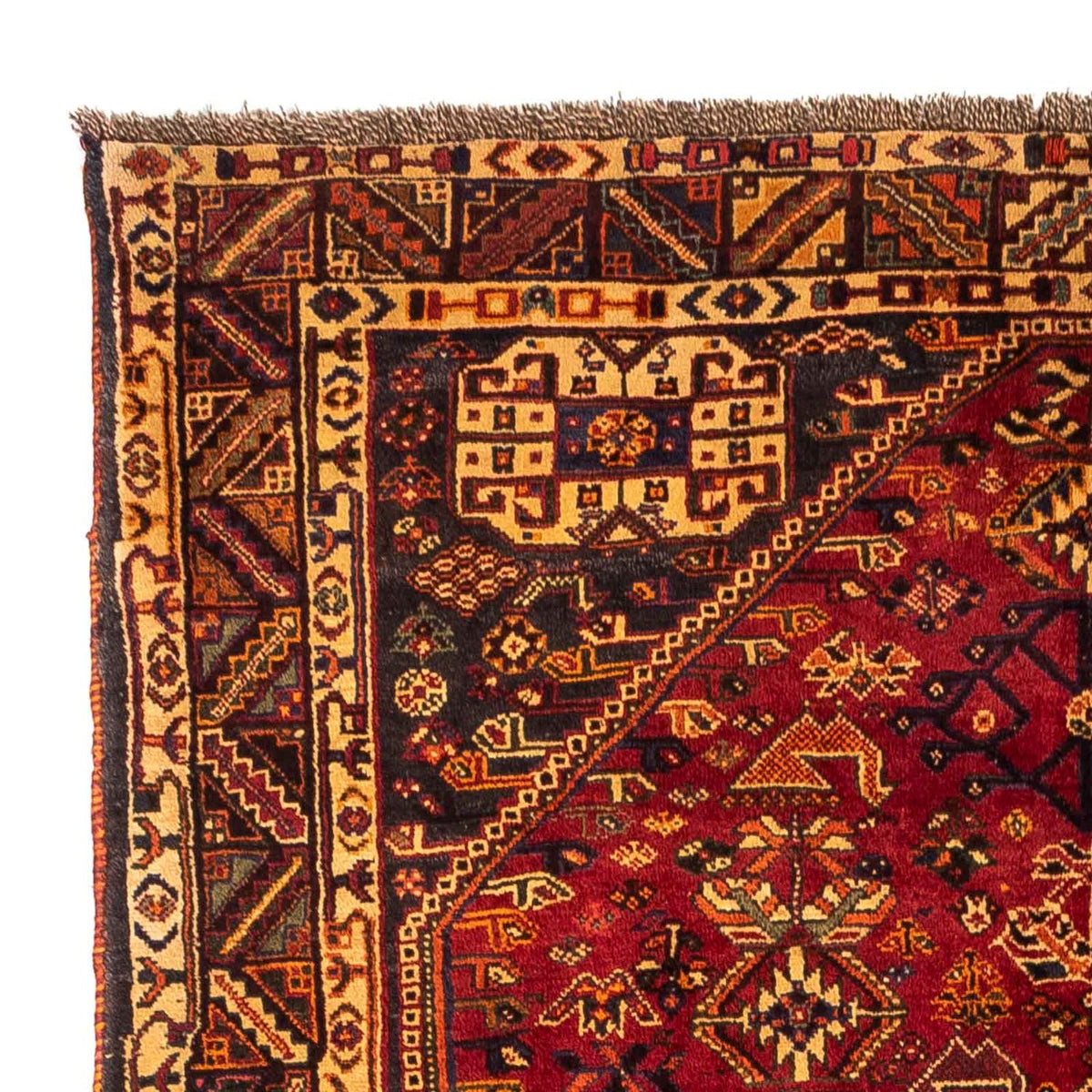 Perski dywan - Nomadyczny - 270 x 163 cm - ciemna czerwień