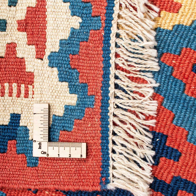 Dywan Kelim - Orientalny - 182 x 122 cm - niebieski