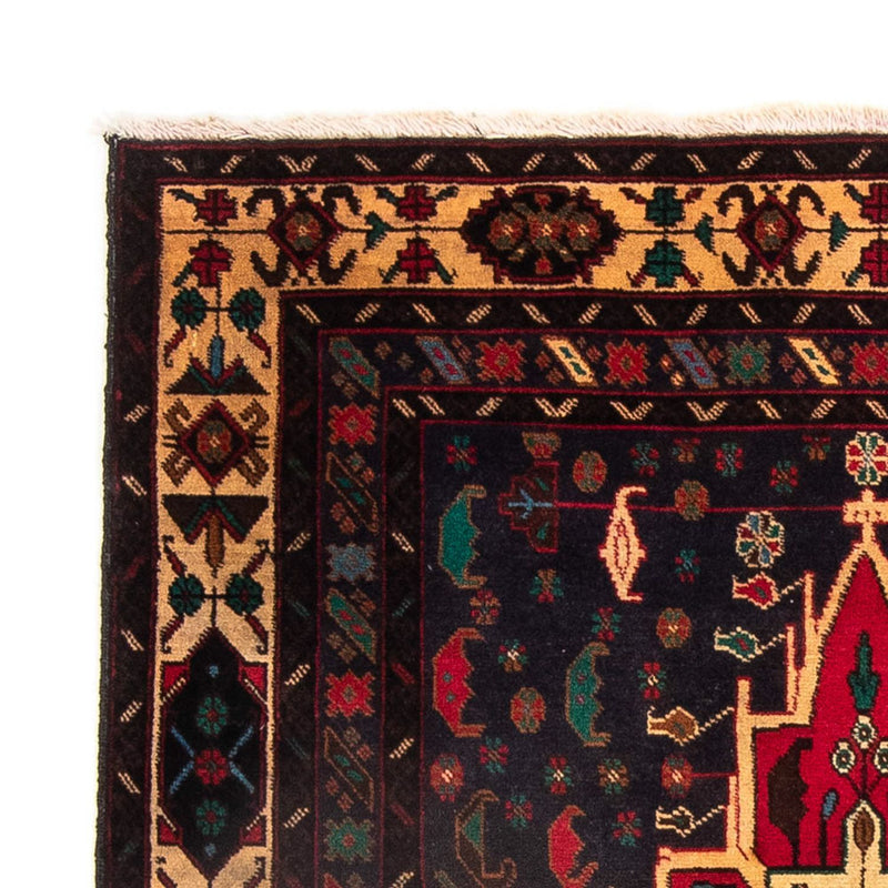 Dywan beludżycki - 180 x 115 cm - ciemnoniebieski