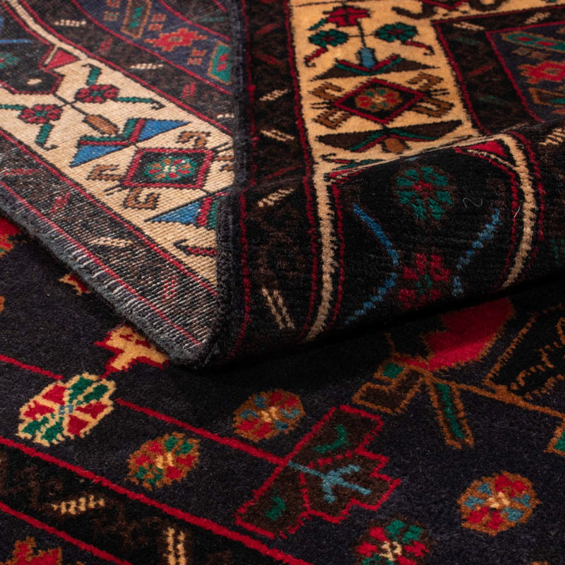 Dywan beludżycki - 180 x 115 cm - ciemnoniebieski