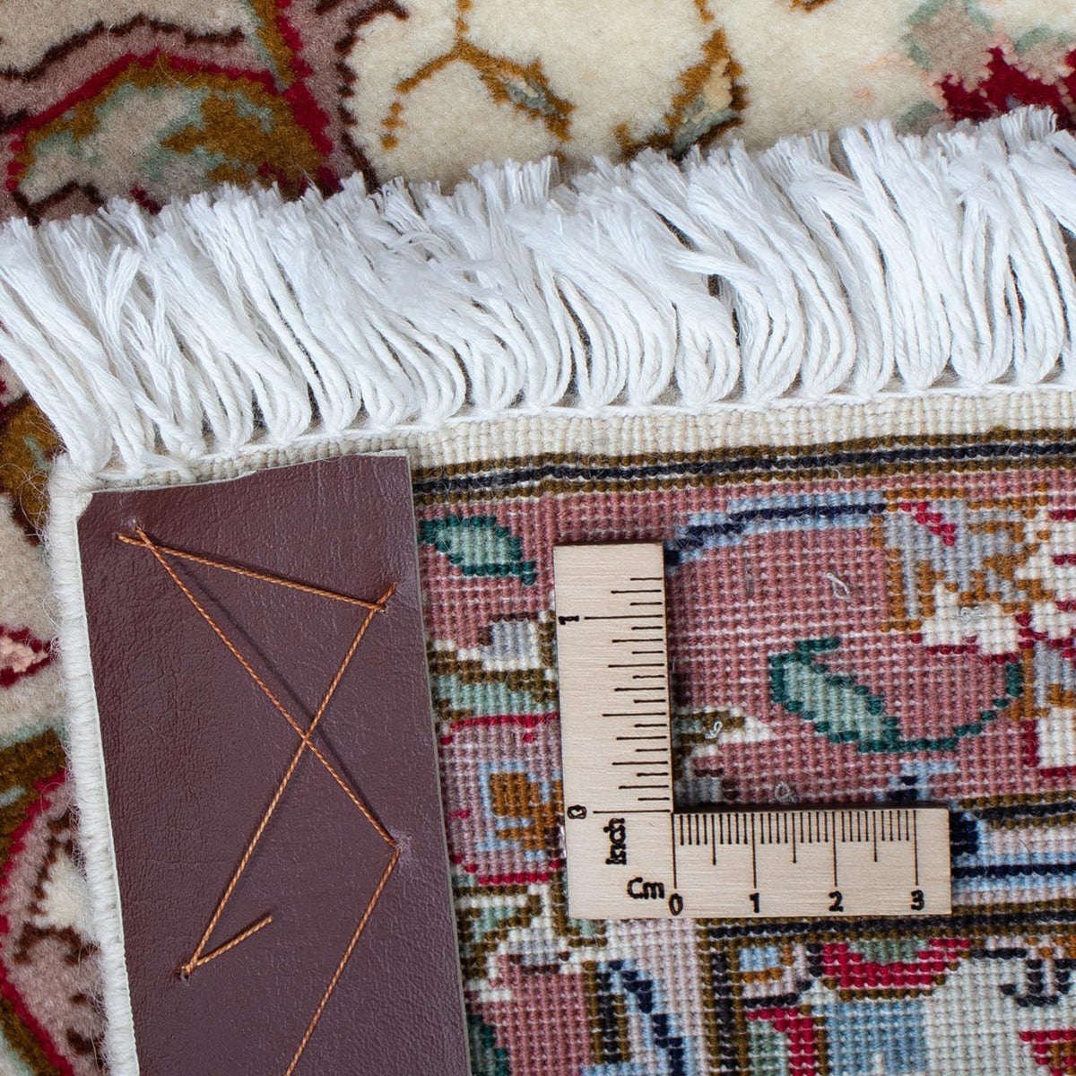 Dywan perski - Tabriz - Królewski - 83 x 56 cm - beżowy